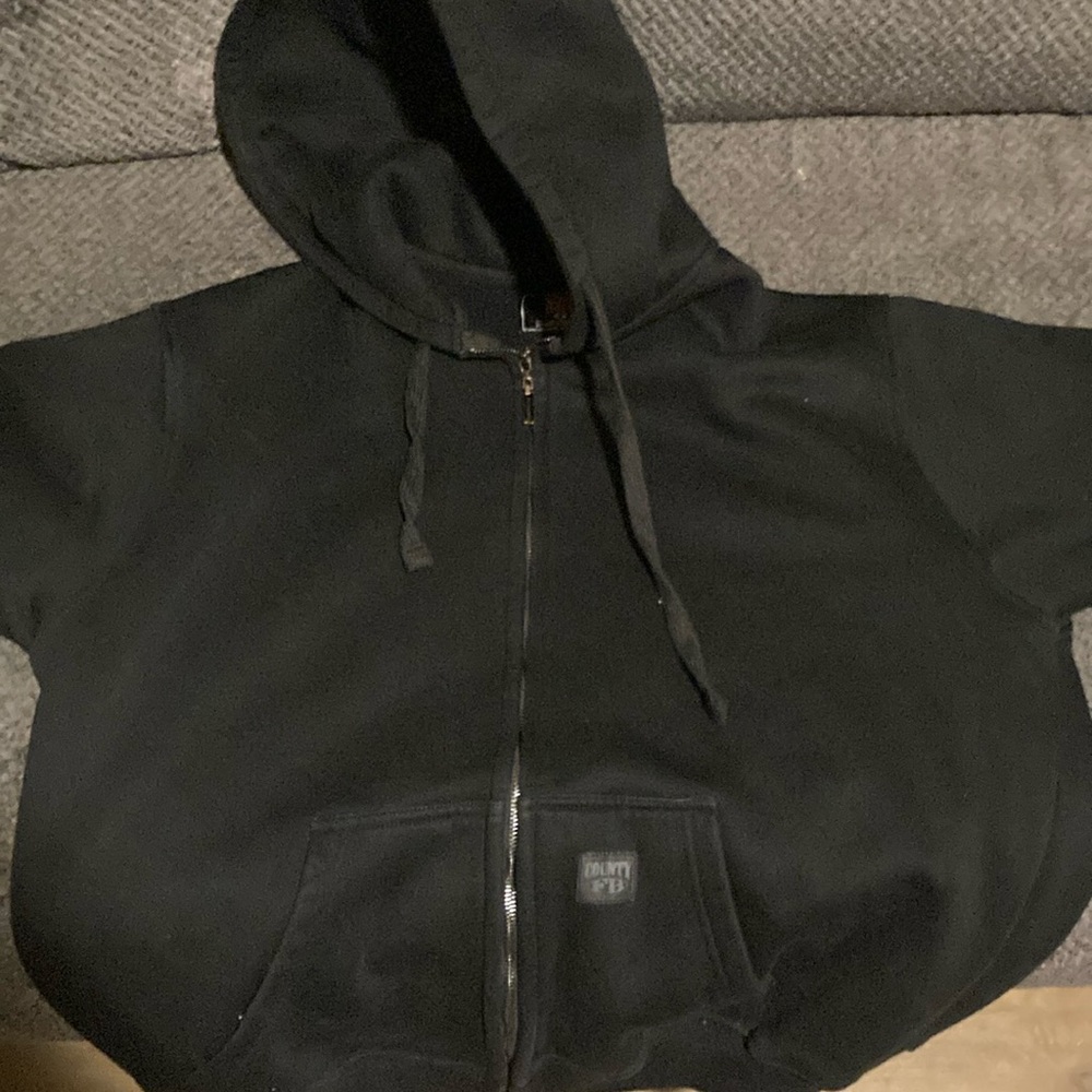 Black FB county hoodie